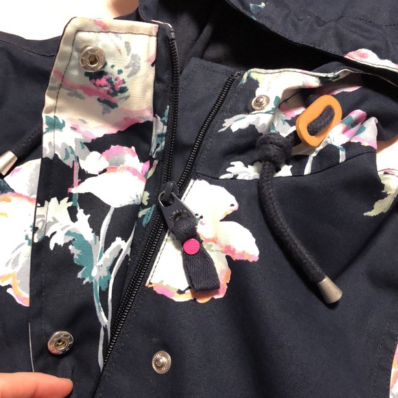 Joules Breathable Lined Rain Coat size US 2 - Picture 2 of 8